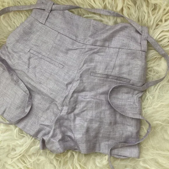 IRO Lafa Paperbag High Waist Shorts